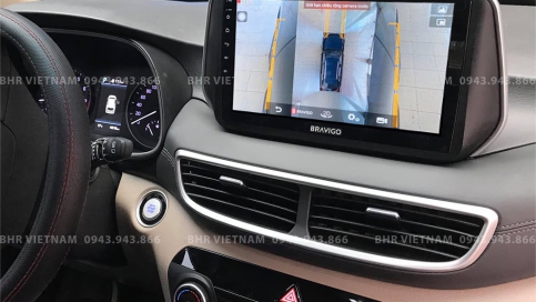 Màn hình DVD Android liền camera 360 xe Hyundai Tucson 2019 - nay | Bravigo Ultimate (6G+128G)  